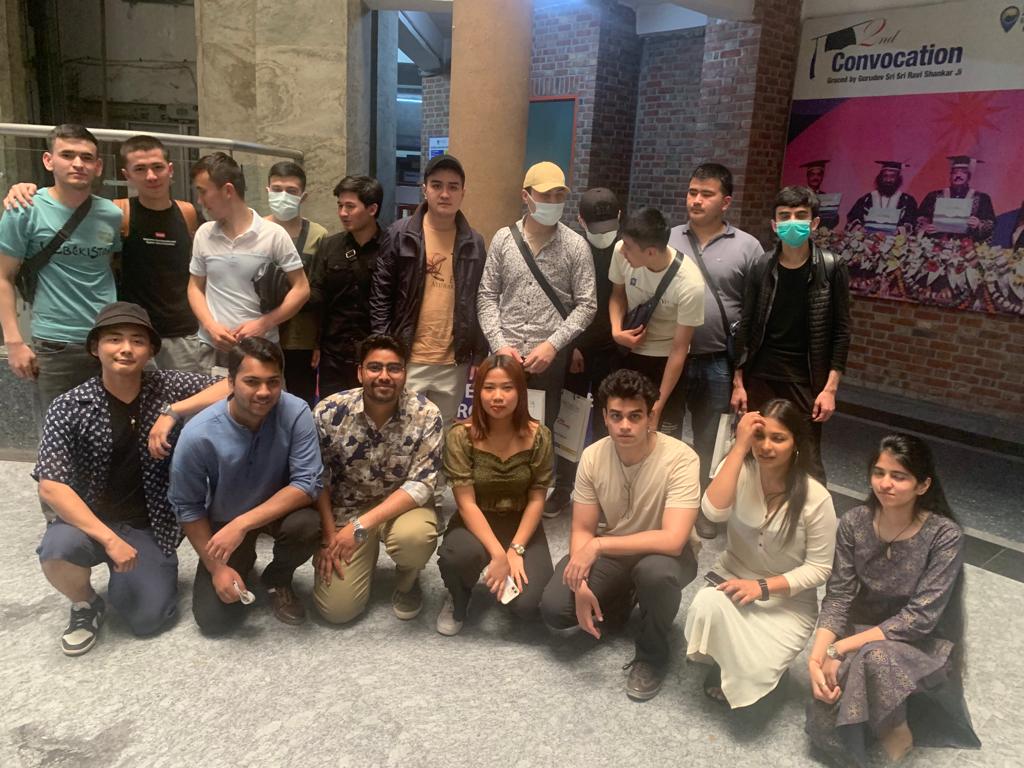 Students of SUUz visited Sharda India on SEP